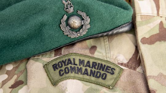 The coveted green beret. Credit: BFBS
