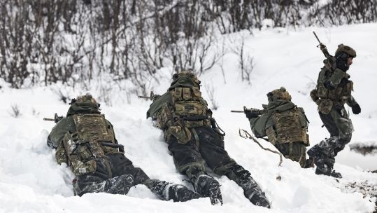 Royal Marines conduct reconnaissance training in the Arctic Circle ahead of Exercise Cold Response 02032022 (11) CREDIT MOD
