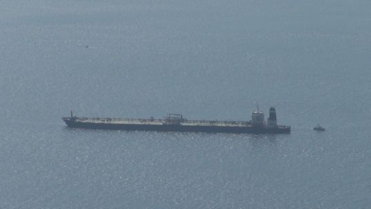 Royal Marines have boarded an oil tanker in Gibraltar on its way to Syria