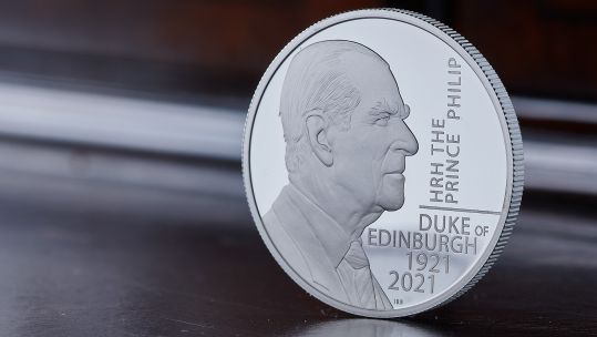 Royal Mint Prince Philip Commemorative Coin 260621 CREDIT ROYAL MINT