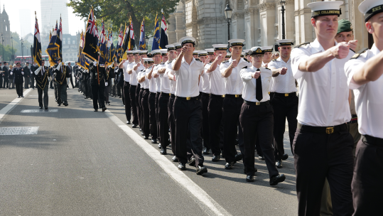 Royal Naval Association Biennial Parade 100923 CREDIT ROYAL NAVAL ASSOCIATION