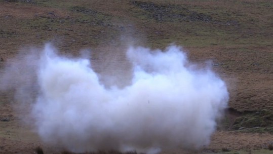 Royal Navy Detonate Explosives Seized In Devon