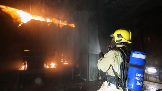 Royal Navy Firefighter Training