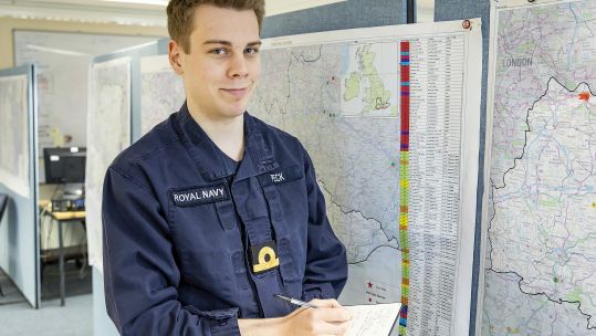 Royal Navy Reservists Volunteers for Op RESCRIPT 210321 CREDIT ROYAL NAVY