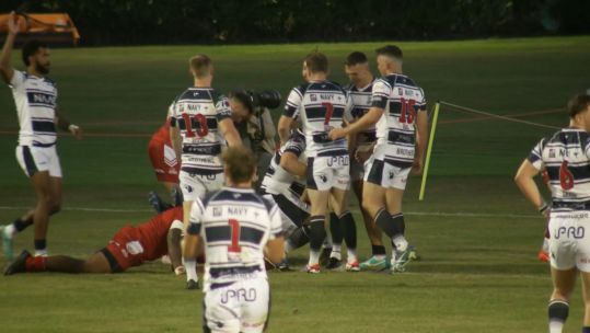Royal Navy Rugby League beat British Army Credit BFBS DATE 15092023.jpg 