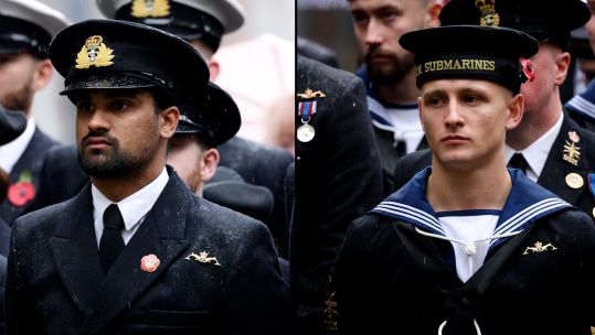 Royal Navy Submariners gather for annual Remembrance Service 06112022 CREDIT Royal Navy MOD