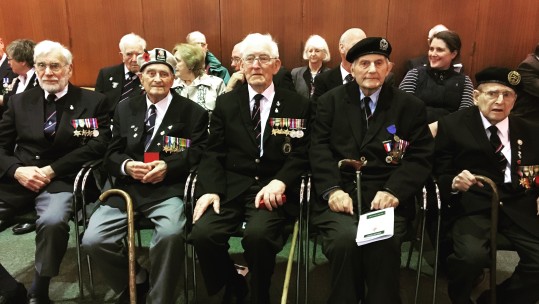 Royal Navy Veterans Awarded Legion D'Honneur
