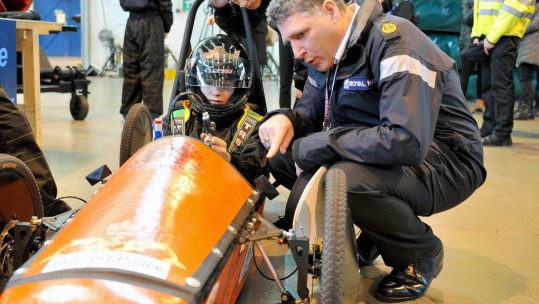 Royal Navy And Police In High-Speed Youth Project