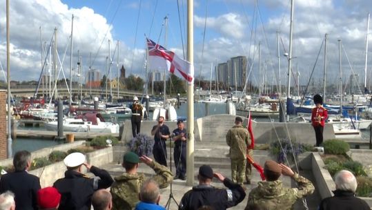 Royal Navy is relinquishing command Joint Services Adventure Sail Training Centre and the Army 01042022 CREDIT BFBS