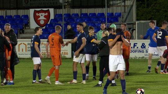Royal Navy lose to AFC Portchester in Portsmouth Senior Cup CREDIT BFBS Date 23042025.jpg 