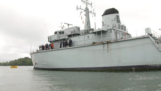 Royal Navy recruits getting their first taste of life on the water at Jupiter Point 070824 CREDIT BFBS