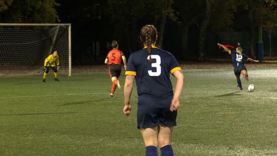 Royal Navy women test themselves against AFC Portchester