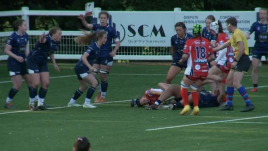 Royal Navy women v Marine Nationale Credit BFBS DATE 02042025.jpg 
