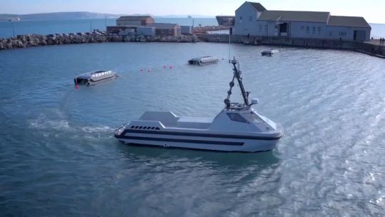 Royal Navy's autonomous mine sweeping system (SWEEP)
