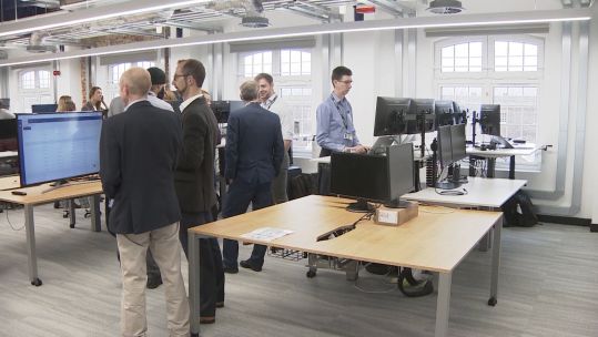 Royal Navy's first digital laboratory 070919 CREDIT BFBS