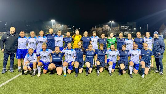Royal Nvay women play the UK Fire Service in Portsmouth CREDIT BFBS DATE 15012025.jpg