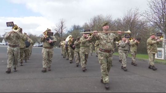 The Band of The Royal Regiment Of Scotland.
