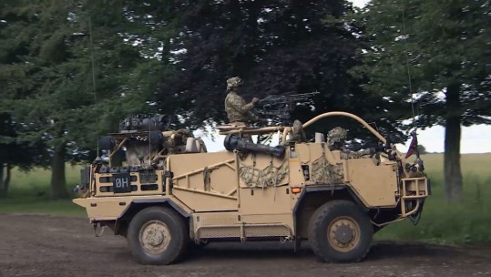 Royal Scots Ride The Jackal