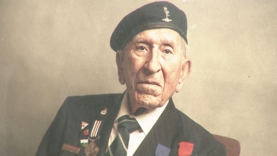 Royal Signals D-Day veteran Corporal Stan 'Swannee' Swansborough