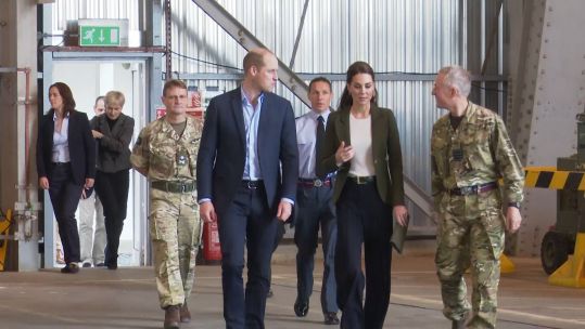 Duke And Duchess Of Cambridge Visit RAF Akrotiri
