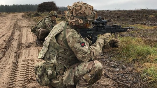 Christmas Messages To Royal Welsh Soldiers In Estonia