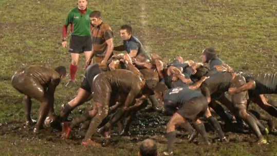 RNAS Culdrose Triumph In Mud-Soaked Affair