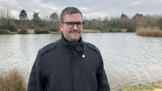 Royal Navy veteran Adam Phillimore was helped by the Royal British Legion 1 CREDIT Adam Phillimore