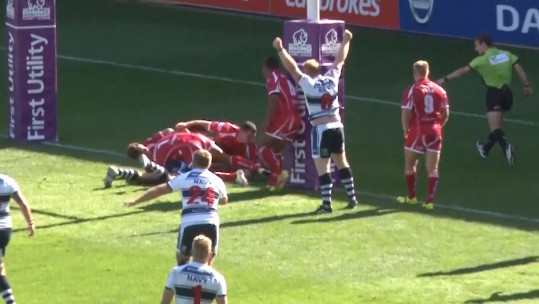 Army And Navy Head To Head In Rugby Match