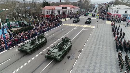 Russia celebrates 76th anniversary of victory over Nazi Germany with parades across the country (Picture: Russian Ministry of Defence).