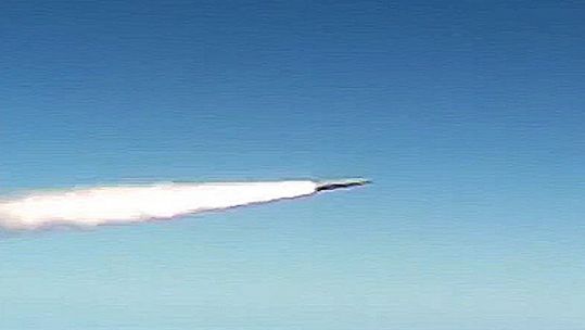 Russia claims this is a hypersonic missile used against Ukraine DATE UNKNOWN SAVED FROM PKG 210322 CREDIT Russian MOD_0.jpg