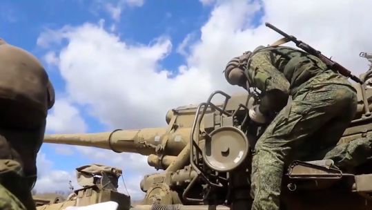 Russia continues its intensive focus on east Ukraine 04052022 CREDIT Russian MOD