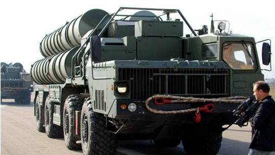 The US says the S-400 system cannot be used alongside the F-35 (Picture: Russian Ministry of Defence).