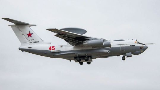 Russian A-50U radar surveillance and guidance system aircraft (Picture: Press Service of Rostec State Corporation).
