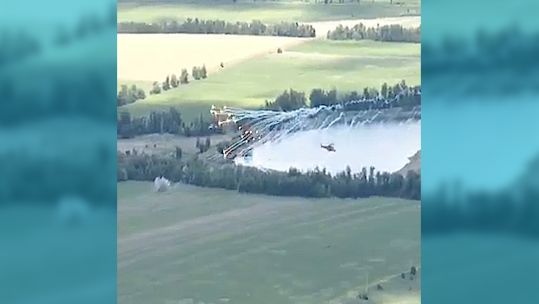 Russian Colonel reportedly killed in Ukraine helicopter crash 21062022 CREDIT Ukrainian Armed Forces.png