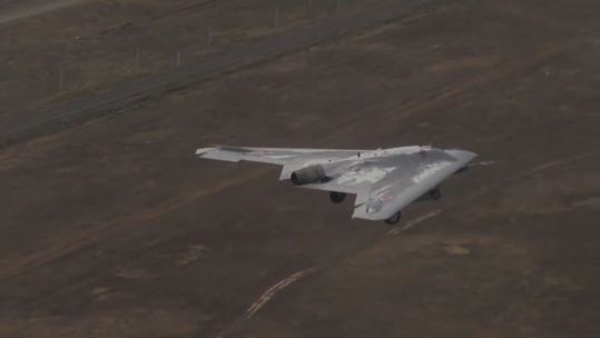 Russian Sukhoi S-70 Okhotnik-B Loyal Wingman DATE UNKNOWN CREDIT RUSSIAN MOD_0.jpg