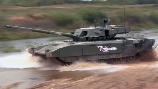 Watch: Russia Shows What Its Newest Tank Can Do