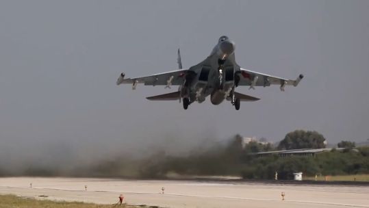 Russian aircraft taking off 12122024 CREDIT Russian defence ministry