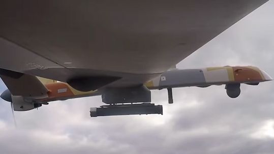 Russian combat drone Kronshtadt Orion an attack drone 04032022 CREDIT RUSSIAN MOD
