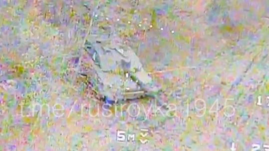 Russian drone appears to hit British-supplied Challenger 2