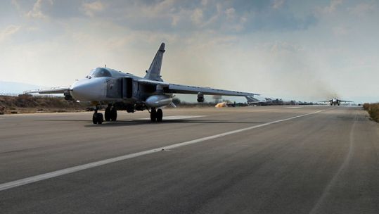 Russian Military Aircraft In Syria