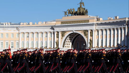 If President Putin gets what he wants, the Russian army would be second in size after China's (Picture: Alamy)