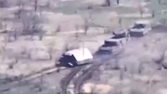 Russian turtle tank in Ukraine raising eyebrows with bizarre design 11042024 CREDIT Ukrainian Armed Forces