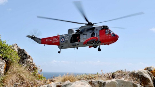 Sea King helicopter