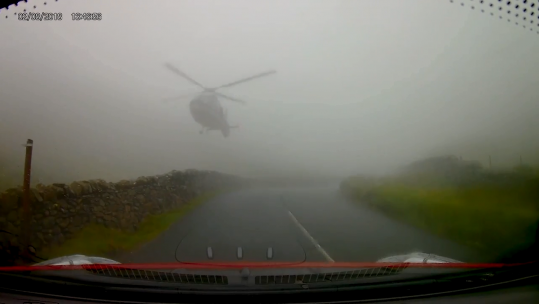 Helicopter "Near Miss" 