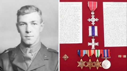 SAS Italian Job: Lieutenant’s Medals Sold For A Whopping £10,000 Credits SWNS