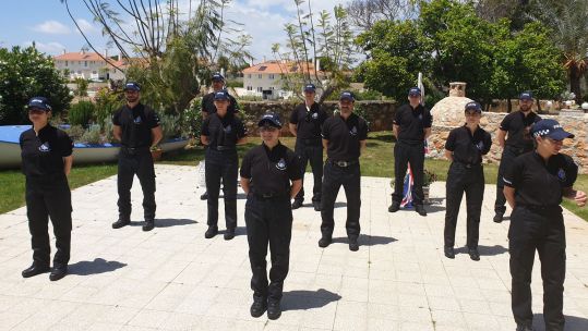 SBA Sovereign Base Area Police Recruits Dhekelia Cyprus Credit BFBS
