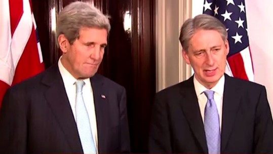 Secretary of State Visits UK