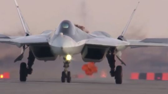 Su Fighter CREDIT RUSSIAN MINISTERY OF DEFENCE