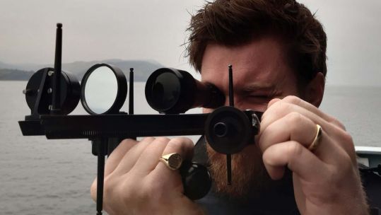 Sailor on HMS Severn during the Specialist Navigator Course in the waterways around Scotland, Northern Ireland and the Orkney Islands DATE UNKNOWN CREDIT ROYAL NAVY .jpg