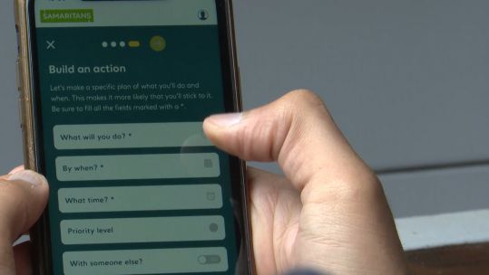 Samaritans new app, aimed at veterans and service leaders